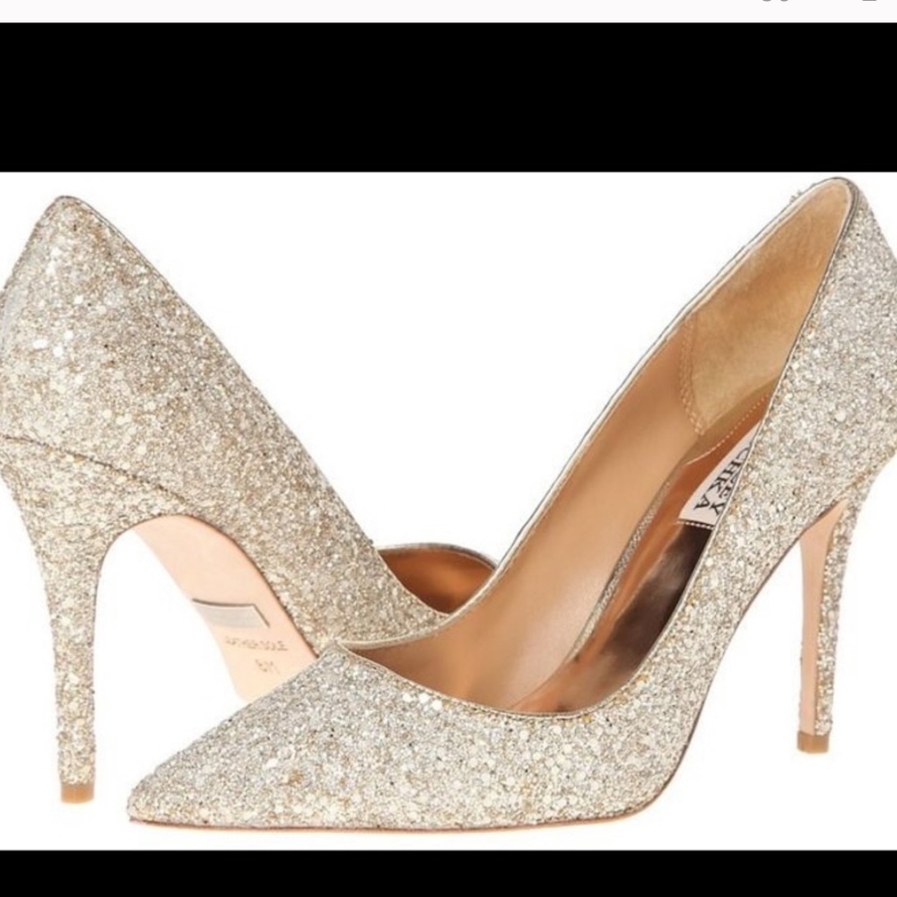 Badgley Mischka Sparkle Heels